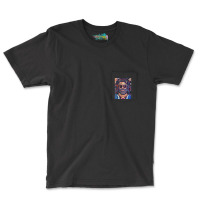 Captain Trips Psychedelic Rock Portrait Pocket T-shirt | Artistshot