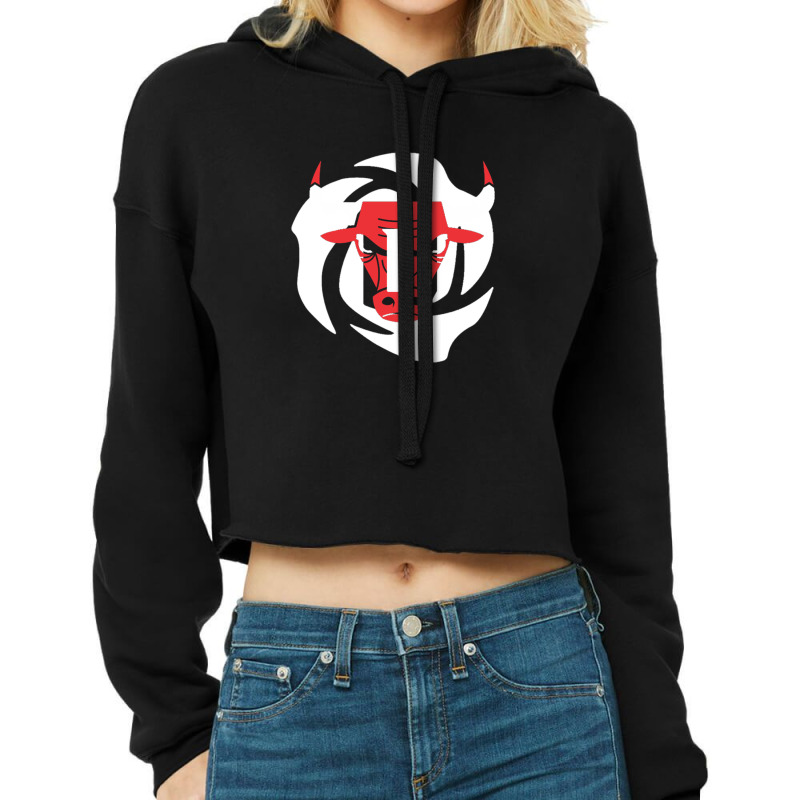 Derick Rose 1 Cropped Hoodie by JasonGruver | Artistshot