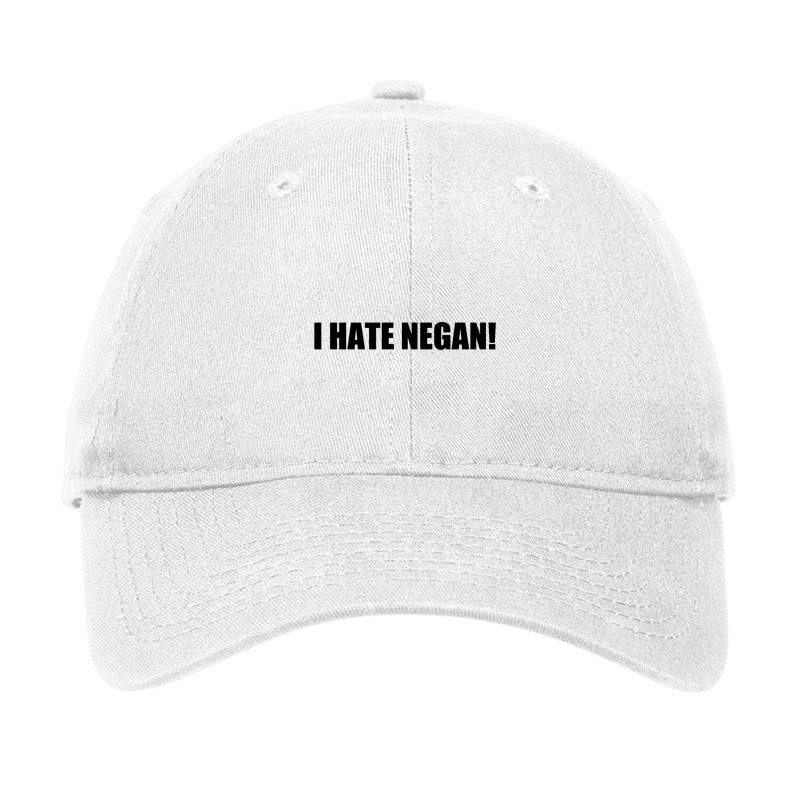 I Hate Negan Adjustable Cap by RANDYMARTIN | Artistshot