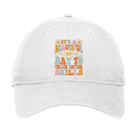 It's A Beautiful Day To Teach Coping Skills School Counselor Sweatshir Adjustable Cap | Artistshot