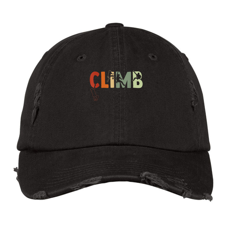 Climbing Bouldering Rock Climber Climbing Vintage Cap | Artistshot