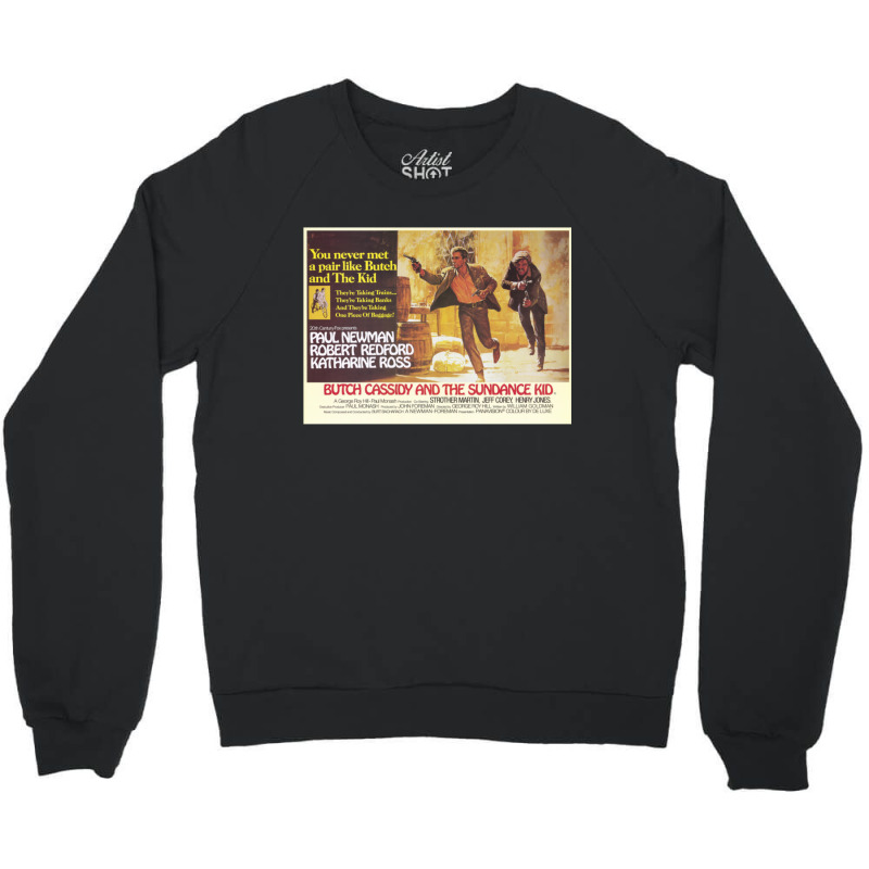 Butch Cassidy And The Sundance Kid Crewneck Sweatshirt by cm-arts | Artistshot