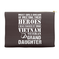 Vietnam Veteran Granddaughter Accessory Pouches | Artistshot