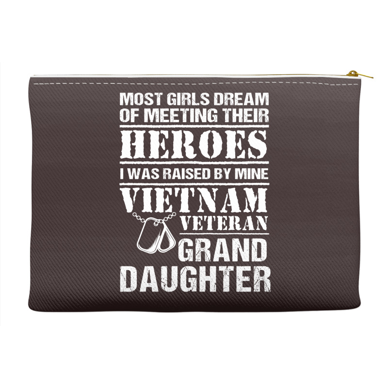 Vietnam Veteran Granddaughter Accessory Pouches | Artistshot