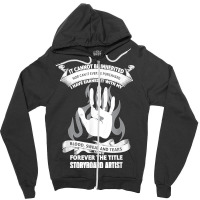 Blood Sweat And Tears Storyboard Artist Zipper Hoodie | Artistshot