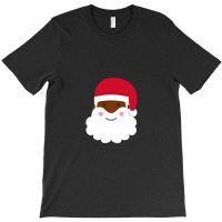 Dark Skin Santa Claus 1 T-shirt | Artistshot