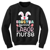 Eggstra Special Urology Nurse Easter Day Egg Bunny Ears T Shirt Youth Sweatshirt | Artistshot