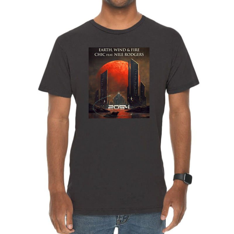 Earth, Wind & Fire 2054 Tour Vintage T-Shirt by butepolu880811 | Artistshot