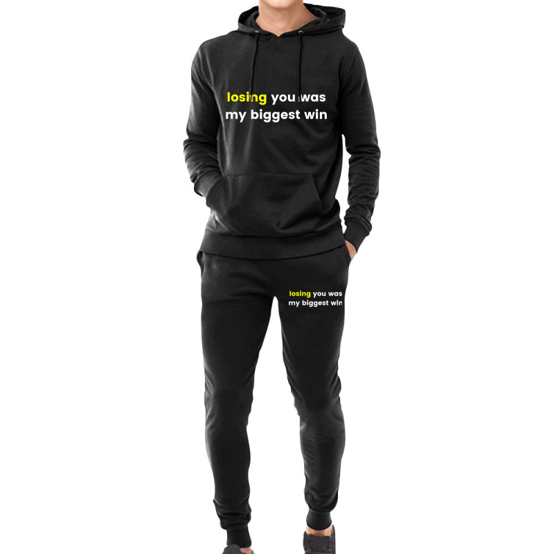 Losing You Was My Biggest Win Hoodie & Jogger Set | Artistshot