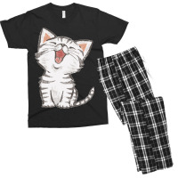 American Shorthair Happy Men's T-shirt Pajama Set | Artistshot