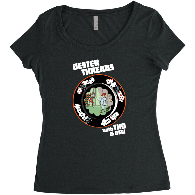 Tim Dillon  Jester Threads Women's Triblend Scoop T-shirt by cm-arts | Artistshot