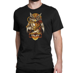 steam punk owl Classic T-shirt | Artistshot