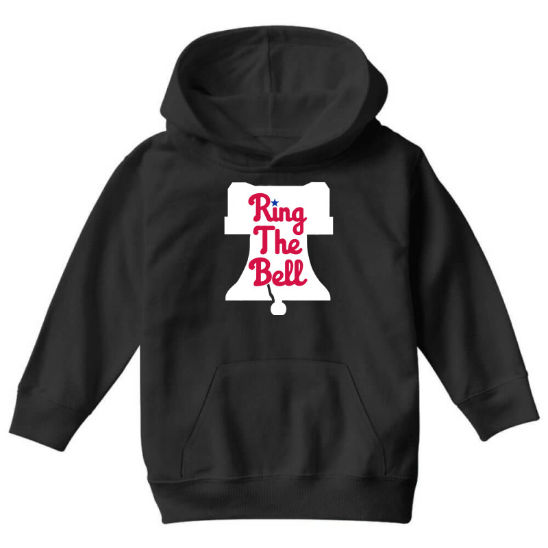 Vintage Philly Ring The Bell Philadelphia Baseball Christmas Long Slee Youth Hoodie | Artistshot