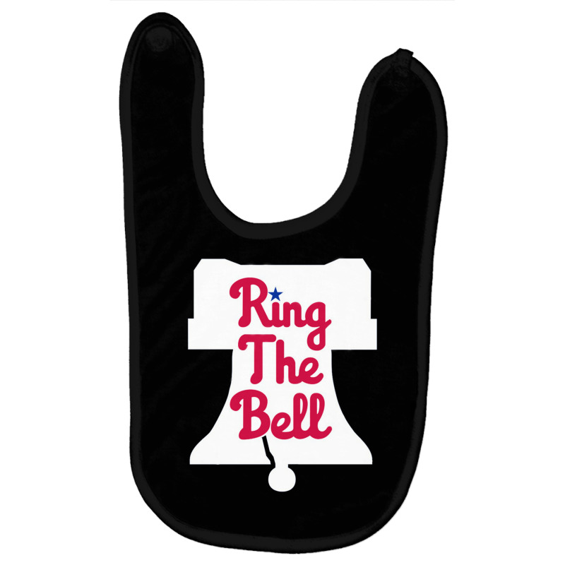 Vintage Philly Ring The Bell Philadelphia Baseball Christmas Long Slee Baby Bibs | Artistshot