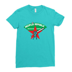 people's republic of burlington softball Ladies Fitted T-Shirt | Artistshot