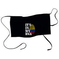 Colombia Its In My Dna Fingerprint Colombian Flag Pride Waist Apron | Artistshot