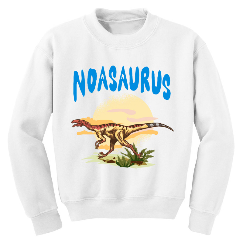 Noasaurus   Dino Lover Dinosaur Identification Long Sleeve T Shirt Youth Sweatshirt | Artistshot