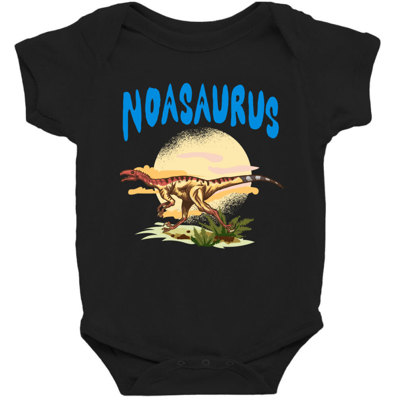 Noasaurus   Dino Lover Dinosaur Identification Long Sleeve T Shirt Baby Bodysuit | Artistshot