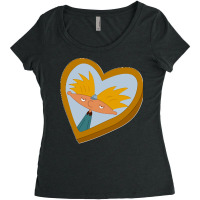 Hey Arnold Locket Classic Women's Triblend Scoop T-shirt | Artistshot