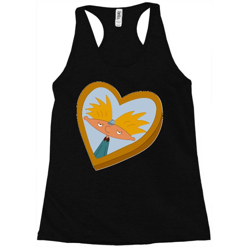 Hey Arnold Locket Classic Racerback Tank by cm-arts | Artistshot