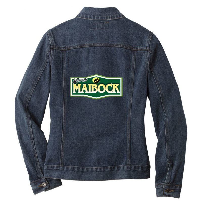 Capital Maibock 1.png Ladies Denim Jacket by cm-arts | Artistshot