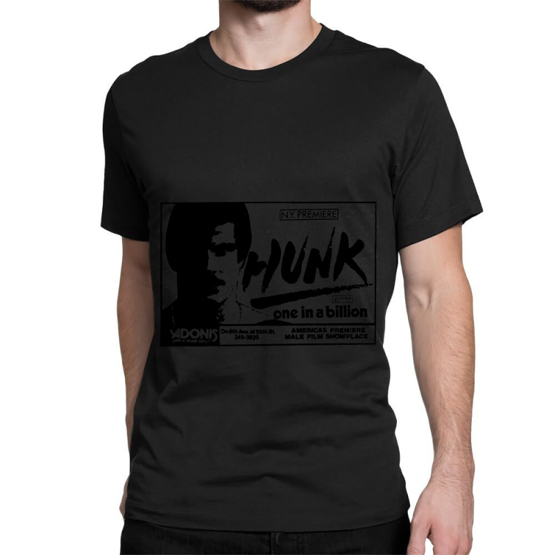 Hunk Retro Gay  Vintage Gay  Film Nyc Times Square Classic T-shirt by cm-arts | Artistshot