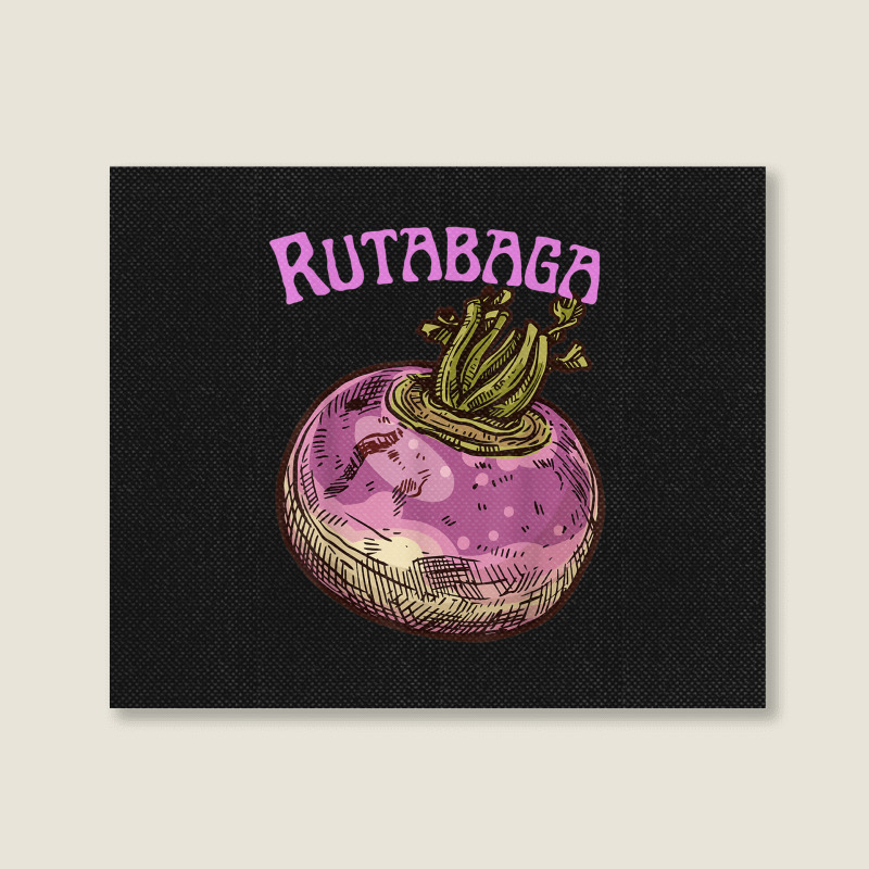 Rutabaga Swede Root Vegetable Swedish Turnip Neep Rwden Landscape Canvas Print | Artistshot