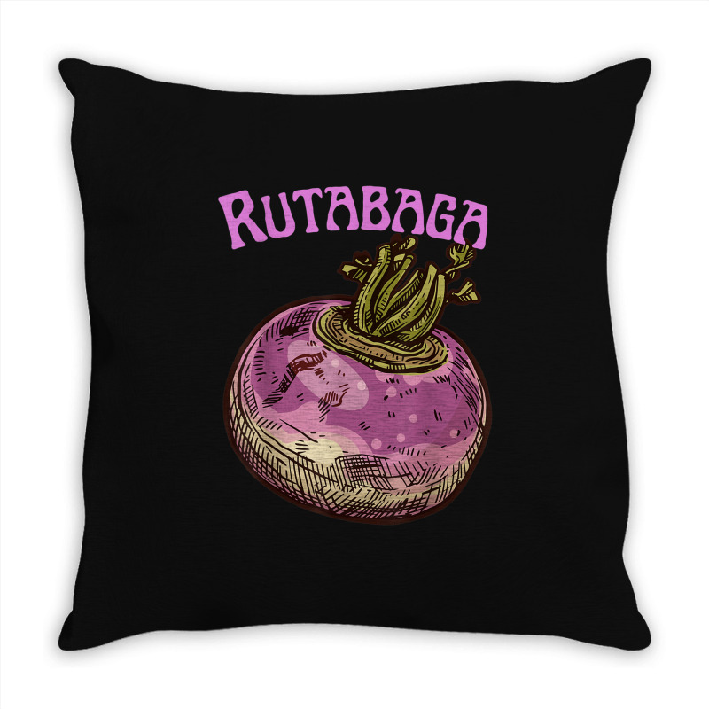 Rutabaga Swede Root Vegetable Swedish Turnip Neep Rwden Throw Pillow | Artistshot