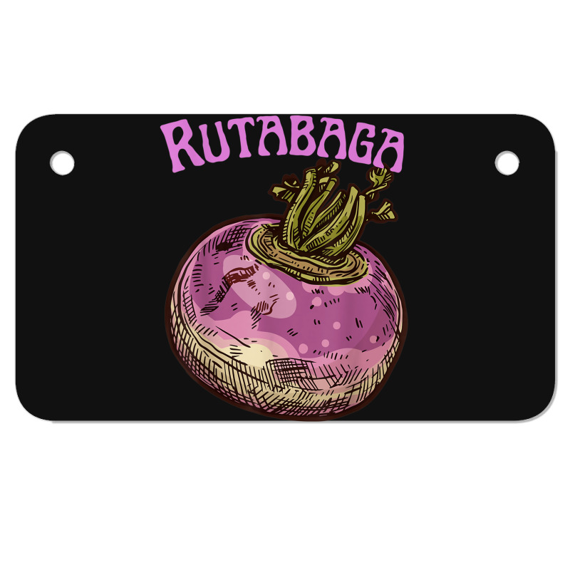 Rutabaga Swede Root Vegetable Swedish Turnip Neep Rwden Motorcycle License Plate | Artistshot