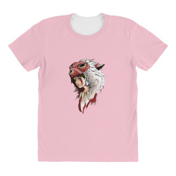 mononoke wolf anime All Over Women's T-shirt | Artistshot