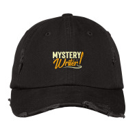 Mystery Writer Writing Author Novelist Novel Writer Raglan Baseball Te Vintage Cap | Artistshot