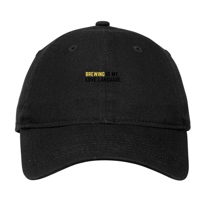 Brewing Is My Love Language .png Adjustable Cap by TonyBanks | Artistshot