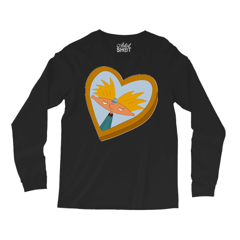 Hey Arnold Locket Classic Long Sleeve Shirts by cm-arts | Artistshot