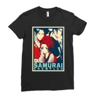 Art Painting Samurai Champloo Classic Ladies Fitted T-shirt | Artistshot