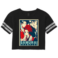 Art Painting Samurai Champloo Classic Scorecard Crop Tee | Artistshot