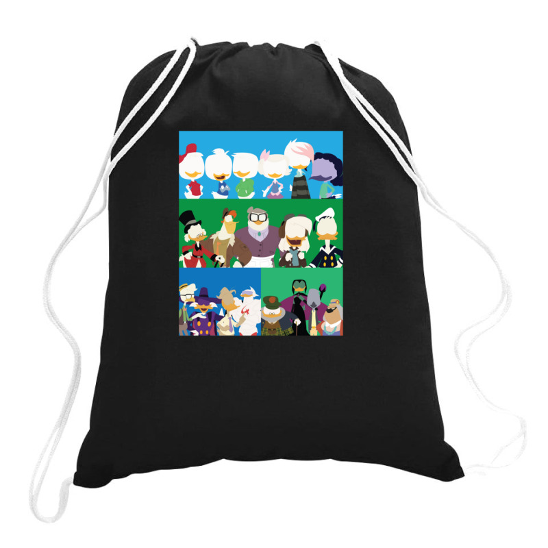 Contes De Canard Drawstring Bags | Artistshot