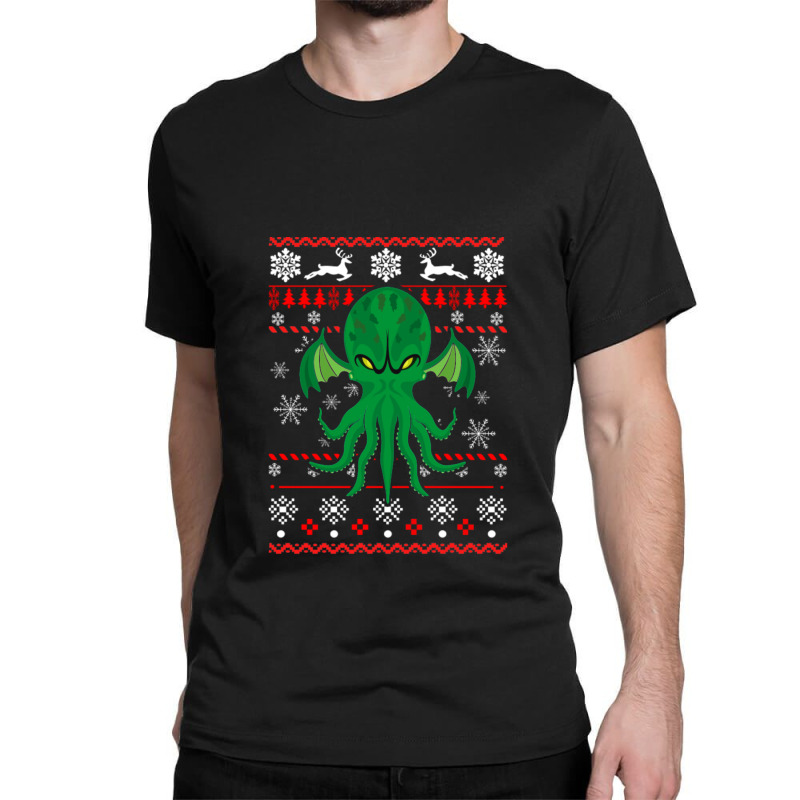 Cthulhu Ugly Xmas Gift Classic T-shirt | Artistshot