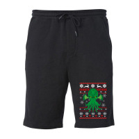 Cthulhu Ugly Xmas Gift Fleece Short | Artistshot