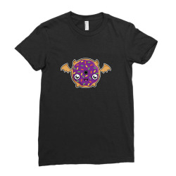 donut bat Ladies Fitted T-Shirt | Artistshot