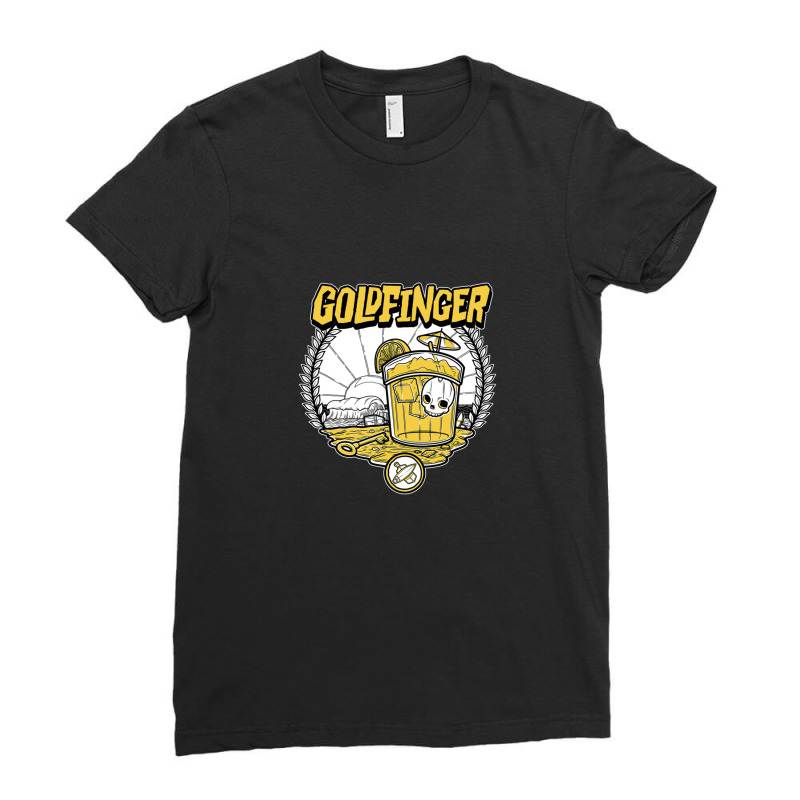 Goldfinger The Big Cartel Ladies Fitted T-Shirt by RossDomingu | Artistshot