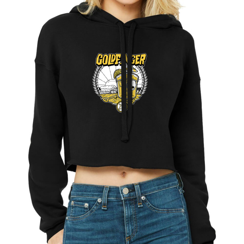 Goldfinger The Big Cartel Cropped Hoodie by RossDomingu | Artistshot