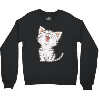 American Shorthair Happy Crewneck Sweatshirt | Artistshot