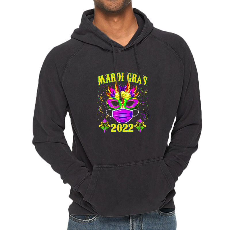 2022 Mardi Gras  Mardi Gras Parade Vintage Hoodie by cm-arts | Artistshot