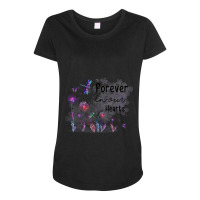 Forever In Our Hearts Dandelion Dragonfly Memorial Women Men Maternity Scoop Neck T-shirt | Artistshot