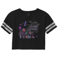 Forever In Our Hearts Dandelion Dragonfly Memorial Women Men Scorecard Crop Tee | Artistshot