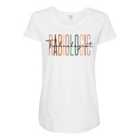 Radiologic Technologist Radiology X Ray Rad Tech T Shirt Maternity Scoop Neck T-shirt | Artistshot