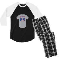 Zack Granite Jersey Men's 3/4 Sleeve Pajama Set | Artistshot