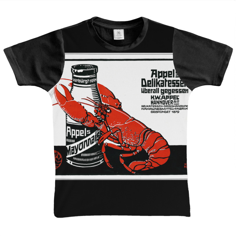 Seafood 1879 German Lobster Crawfish Crustacean Retro Long Sleeve T Sh Graphic Youth T-shirt | Artistshot