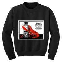 Seafood 1879 German Lobster Crawfish Crustacean Retro Long Sleeve T Sh Youth Sweatshirt | Artistshot