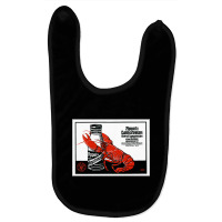 Seafood 1879 German Lobster Crawfish Crustacean Retro Long Sleeve T Sh Baby Bibs | Artistshot